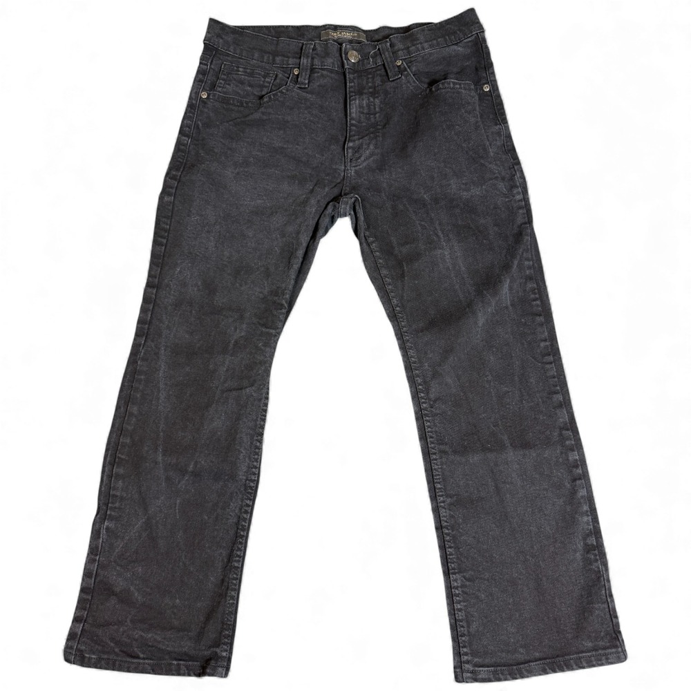 Cody James Slim Jackson Jeans Mens 34x30 Black Cotton Stretch Straight Leg